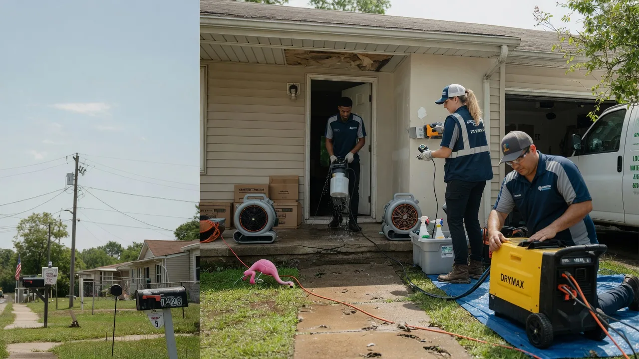 Storm Damage Water Removal in Pleasant View, TN near me
